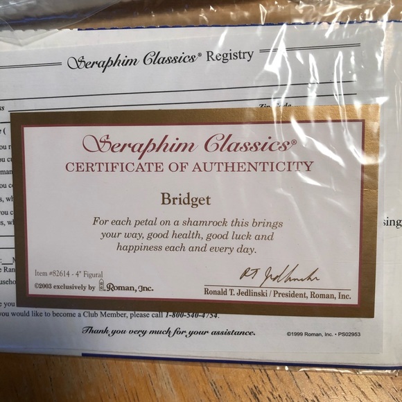 St. Bridget statue from Seraphine Classics. - Picture 3 of 8